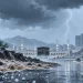 إنذار أحمر على مكة المكرمة والجموم: أمطار غزيرة وسيول وبرد حتى التاسعة مساءً