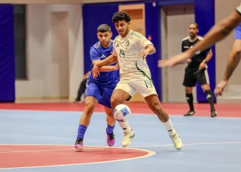 أخضر الصالات يخسر أمام الكويت 5-3 وديًا في معسكر البحرين