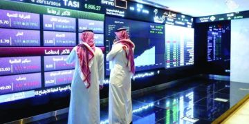 مؤشر الأسهم السعودية يرتفع 83 نقطة ويتجاوز مستوى 10189 نقطة