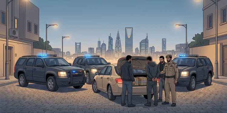 ضبط 3 مقيمين باكستانيين بحوزتهم 1.6 كيلوجرام من «الشبو» في الرياض