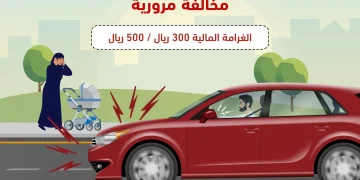 «المرور »: الضوضاء والسلوك المخالف للآداب أثناء القيادة مخالفة بغرامة تصل إلى 500 ريال