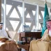 راكان بن سلمان يستقبل رئيس المحكمة العامة الجديد بالدرعية